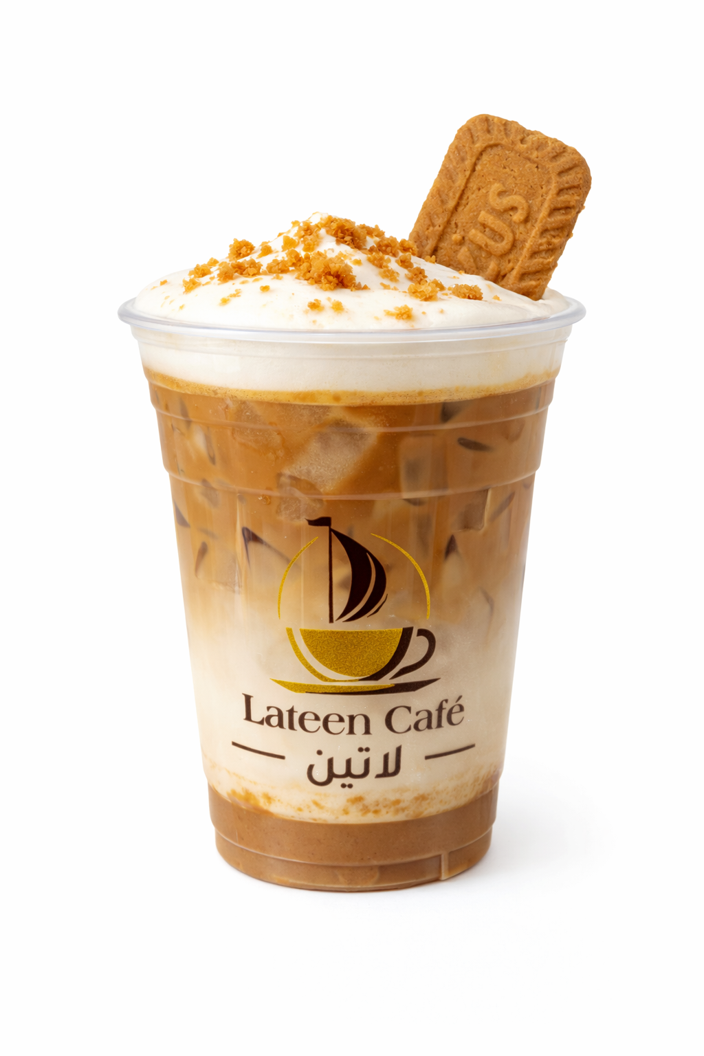 Iced Biscoff Latte
