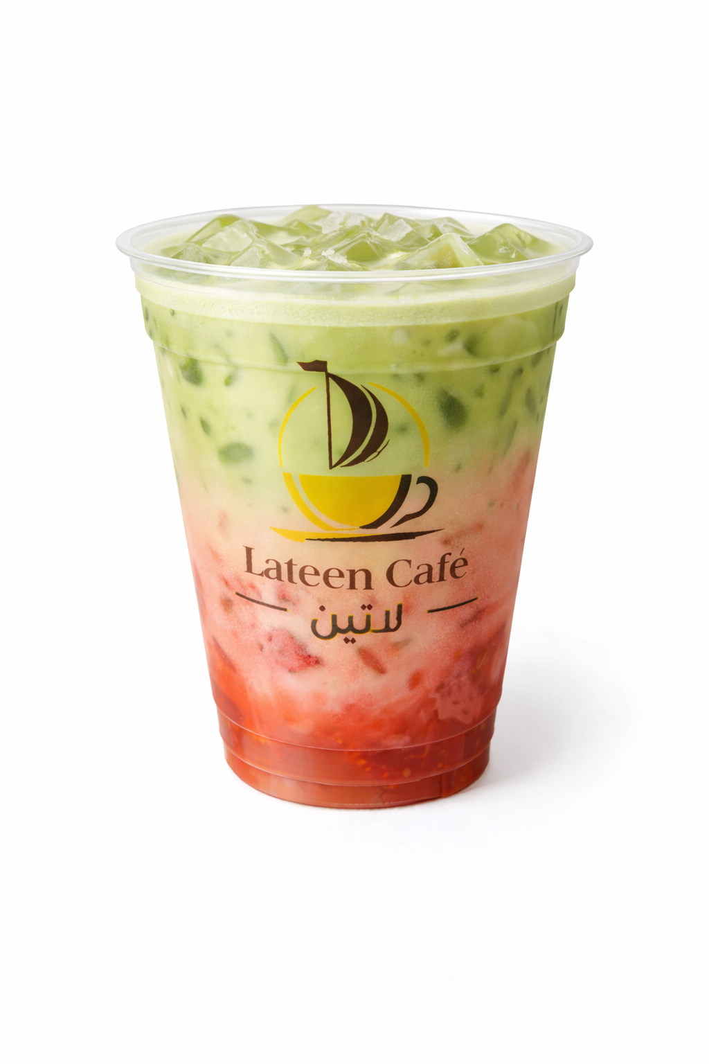 Iced Strawberry Matcha